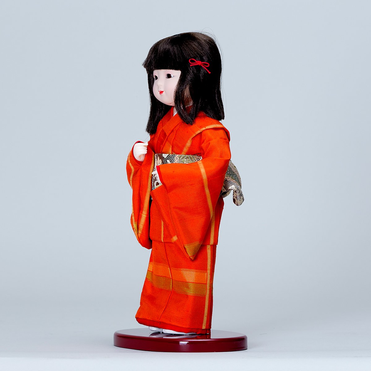 Amazon | 雛人形 市松人形 ケ－ス入り市松人形 人形作家 錦織京子 8号